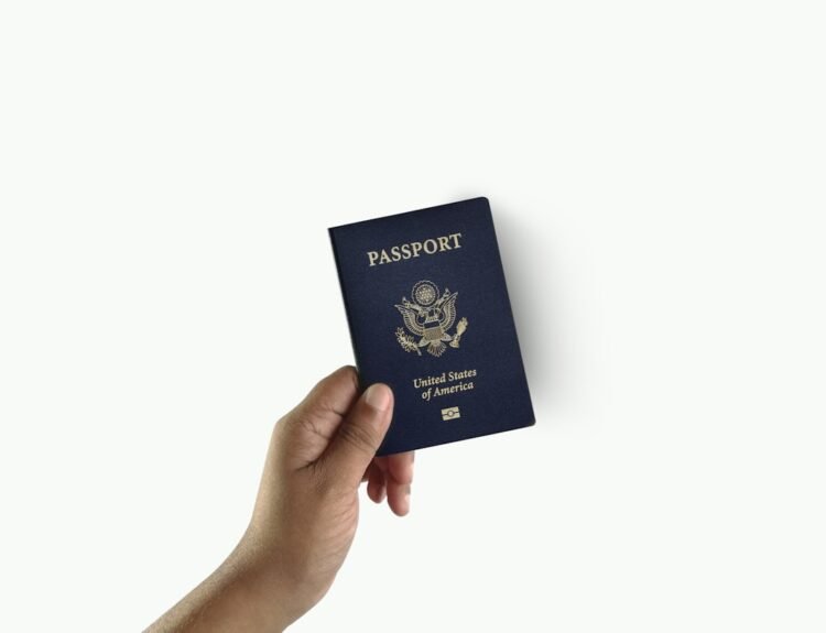 Photo Passport and credit card